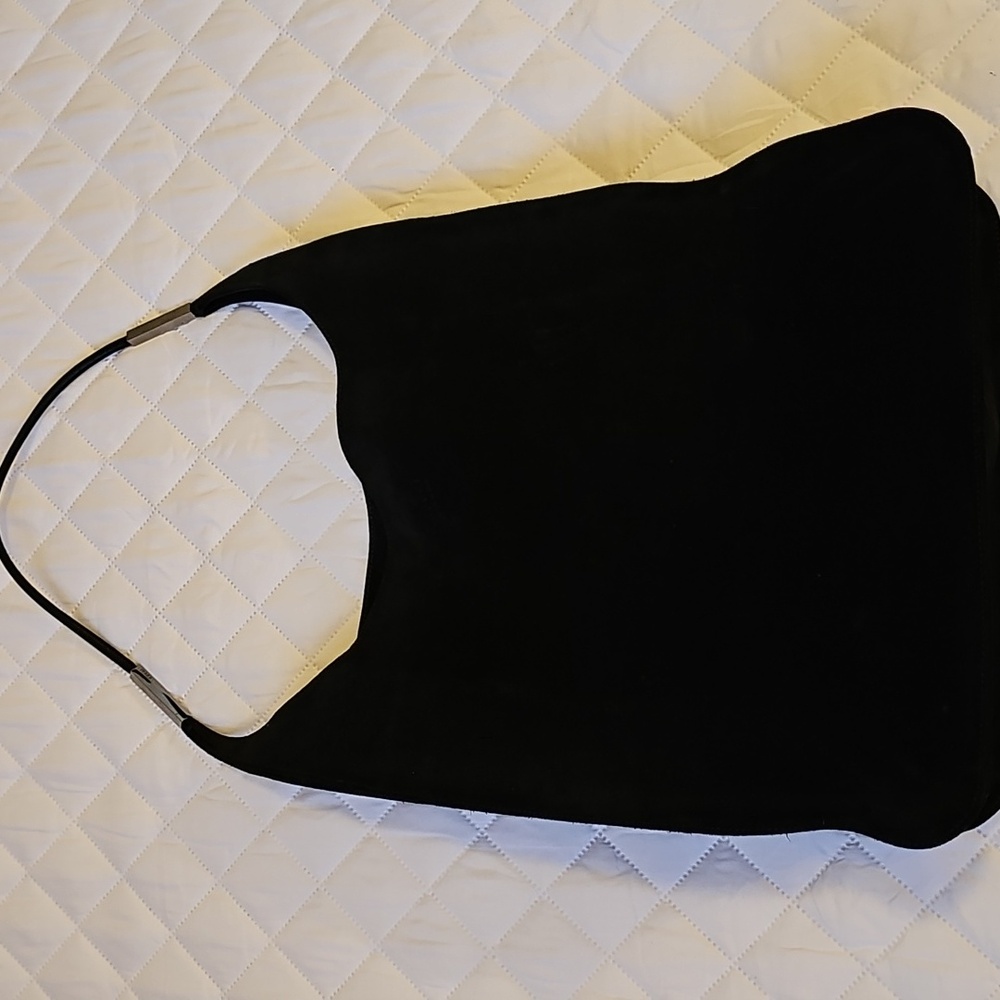 Gucci Black Suede Hobo